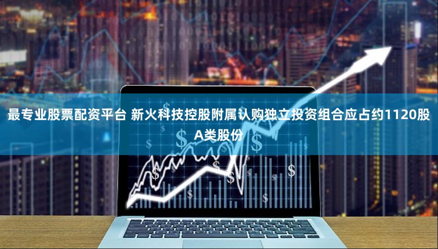 最专业股票配资平台 新火科技控股附属认购独立投资组合应占约1120股A类股份