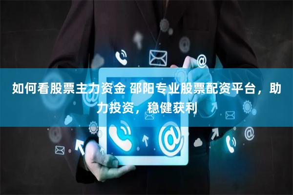 如何看股票主力资金 邵阳专业股票配资平台,助力投资,稳健获利